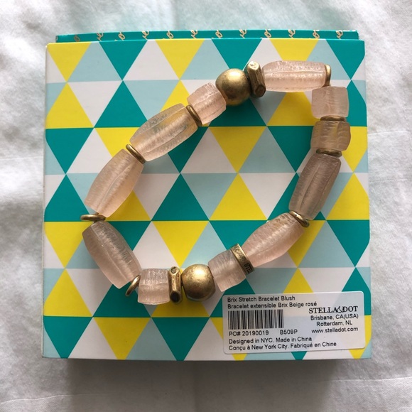 Stella & Dot Brix Bracelet - Blush - Picture 2 of 2